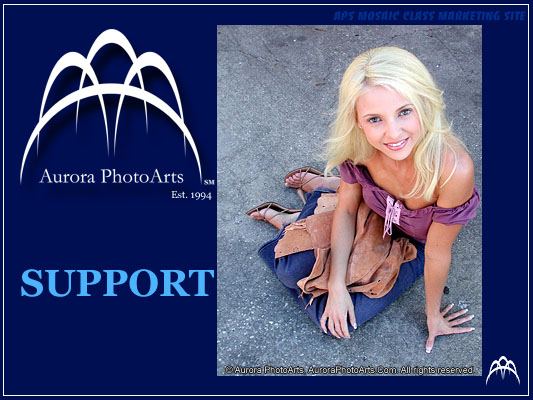 Client Support - Aurora PhotoArts Tampa Bay Photography and Design.